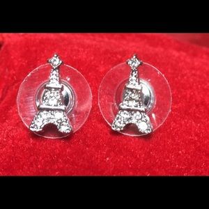 🆕 Crystal Eiffel Tower Studs! 🆕